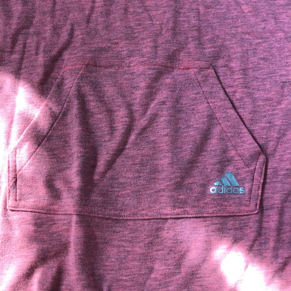 full length adidas athletic tee - Picture 2 of 4